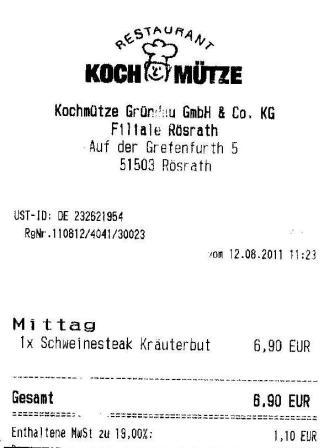 vmit Hffner Kochmtze Restaurant